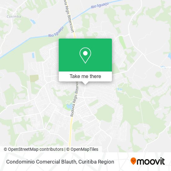 Condominio Comercial Blauth map