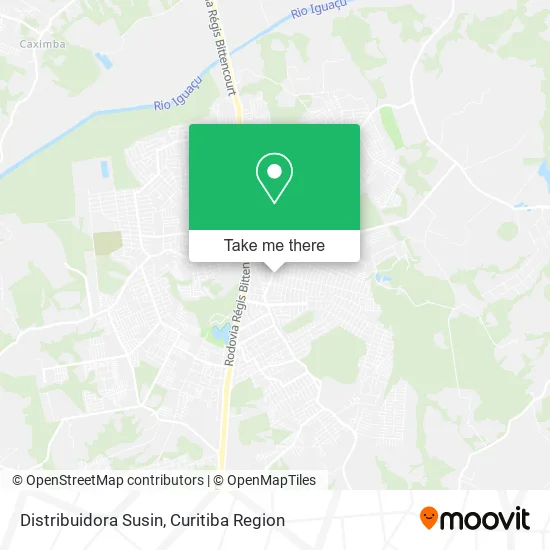 Distribuidora Susin map