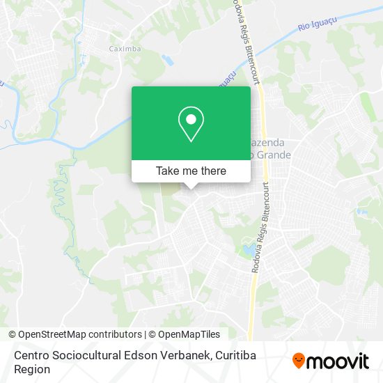 Centro Sociocultural Edson Verbanek map