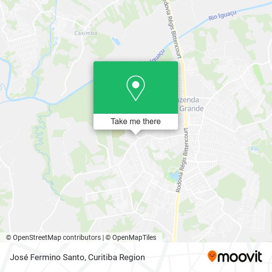 José Fermino Santo map