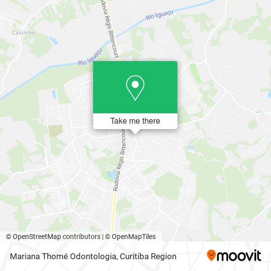 Mariana Thomé Odontologia map