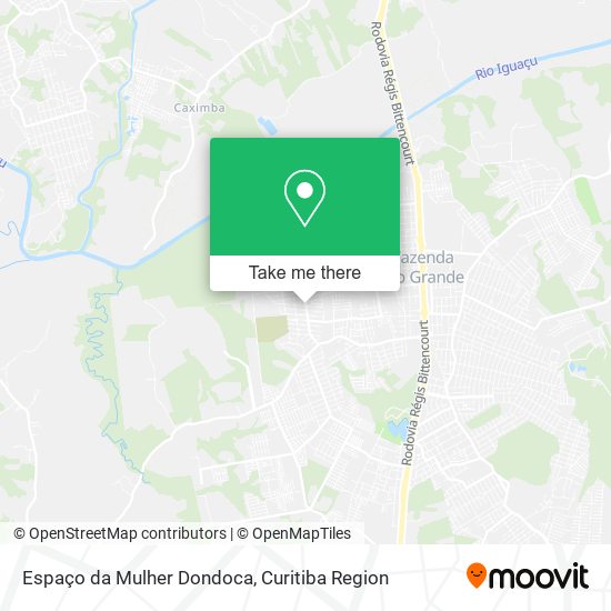 Espaço da Mulher Dondoca map