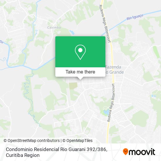 Condominio Residencial Rio Guarani 392 / 386 map