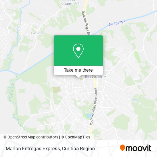 Marlon Entregas Express map