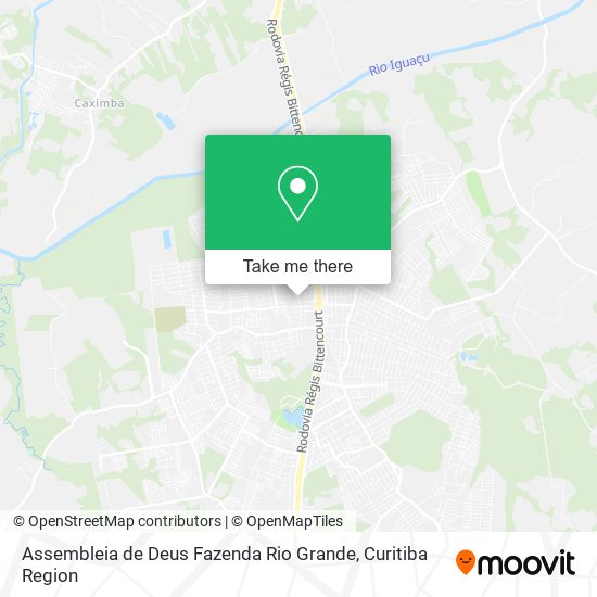 Assembleia de Deus Fazenda Rio Grande map