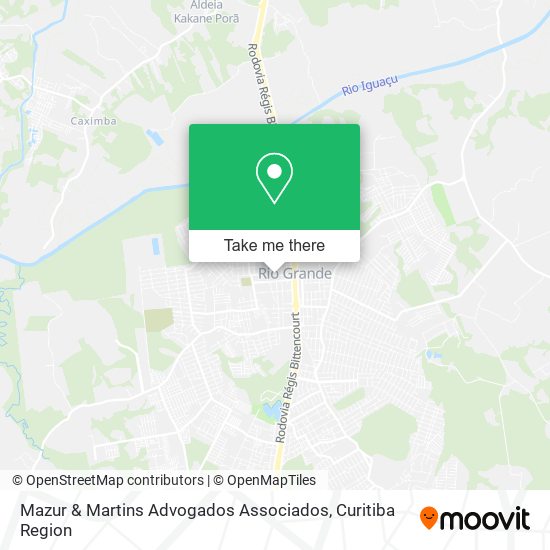 Mapa Mazur & Martins Advogados Associados