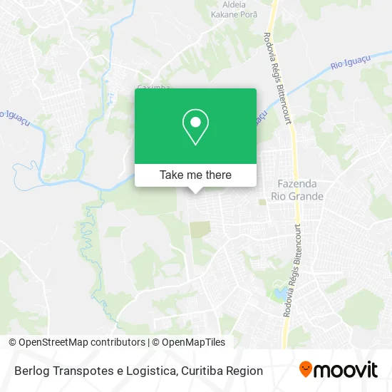Berlog Transpotes e Logistica map