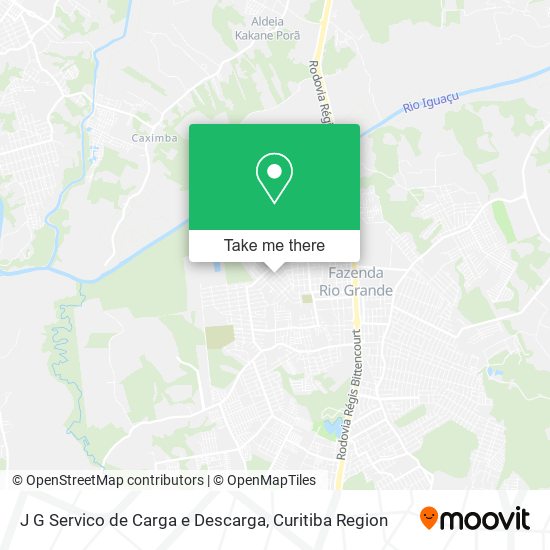 J G Servico de Carga e Descarga map