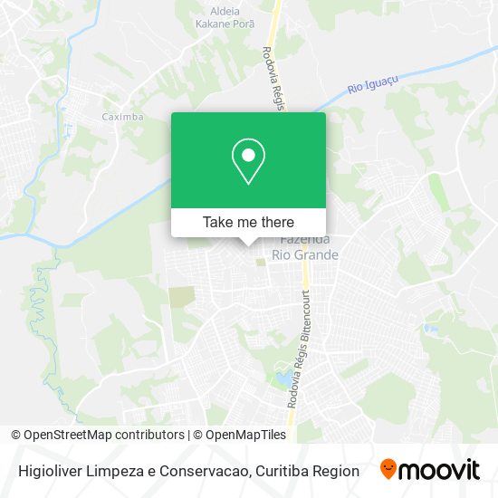 Higioliver Limpeza e Conservacao map