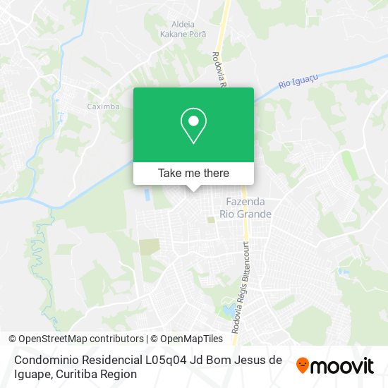 Condominio Residencial L05q04 Jd Bom Jesus de Iguape map