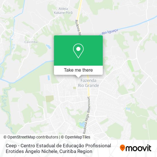 Ceep - Centro Estadual de Educação Profissional Erotides Ângelo Nichele map