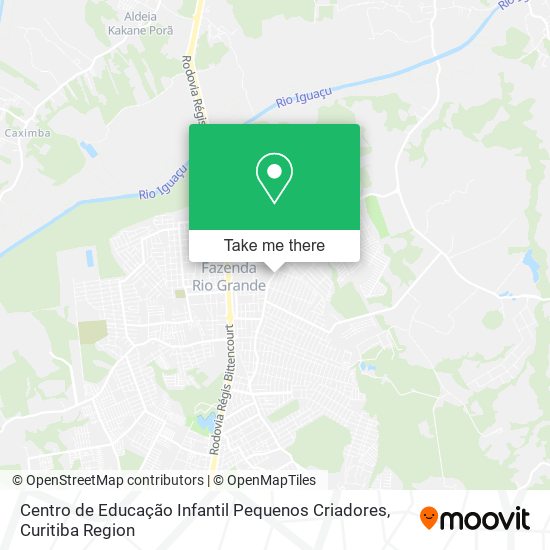 Centro de Educação Infantil Pequenos Criadores map