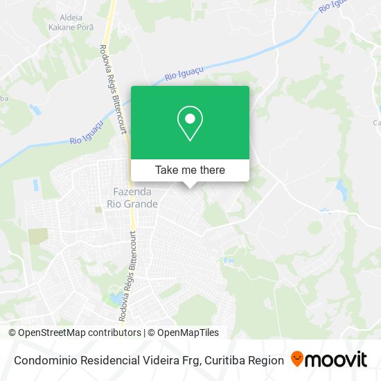 Condominio Residencial Videira Frg map