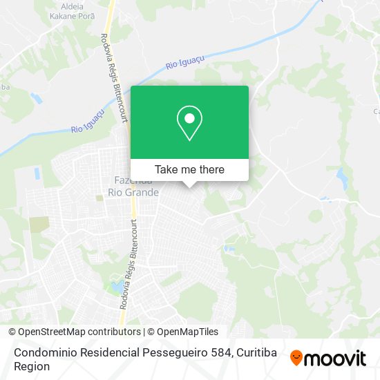 Condominio Residencial Pessegueiro 584 map
