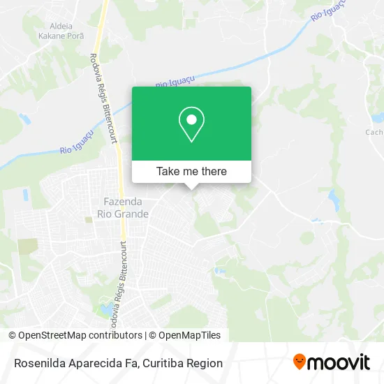 Rosenilda Aparecida Fa map