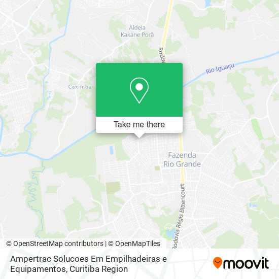 Ampertrac Solucoes Em Empilhadeiras e Equipamentos map