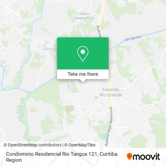 Condominio Residencial Rio Tangua 121 map