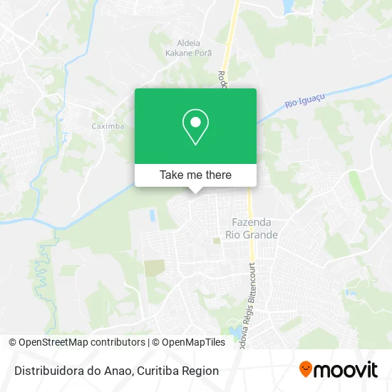 Distribuidora do Anao map