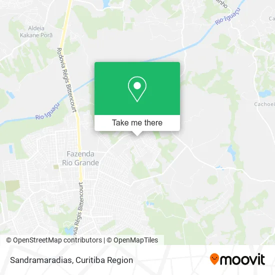 Sandramaradias map