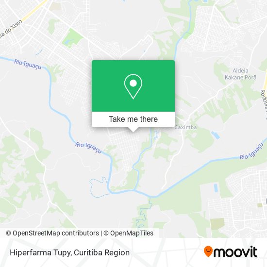 Mapa Hiperfarma Tupy