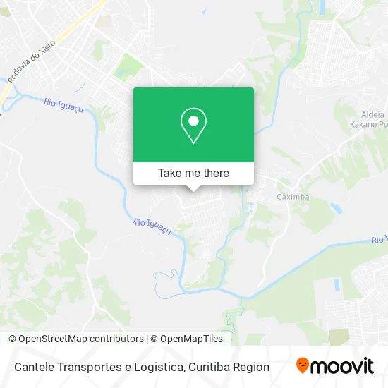 Cantele Transportes e Logistica map