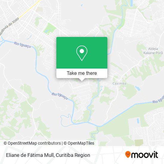 Eliane de Fátima Mull map