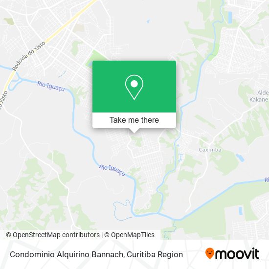 Condominio Alquirino Bannach map