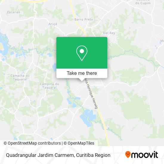 Quadrangular Jardim Carmem map