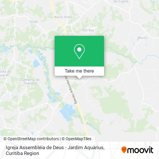 Igreja Assembléia de Deus - Jardim Aquárius map