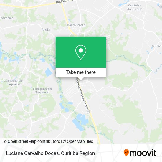 Luciane Carvalho Doces map