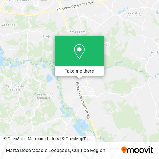 Marta Decoração e Locações map