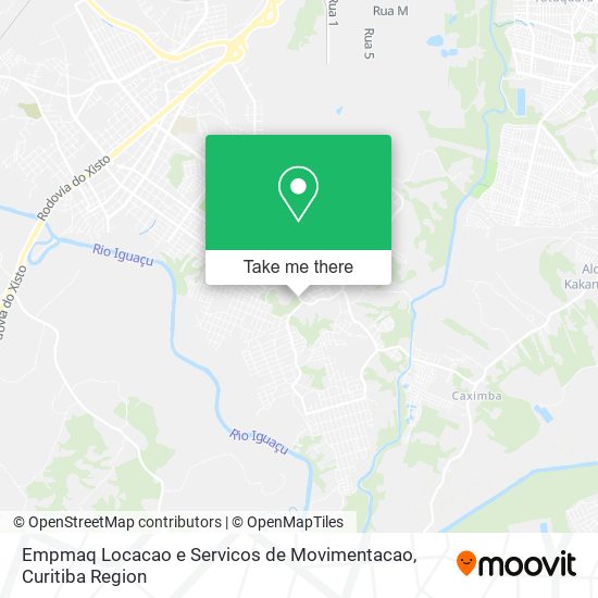 Empmaq Locacao e Servicos de Movimentacao map