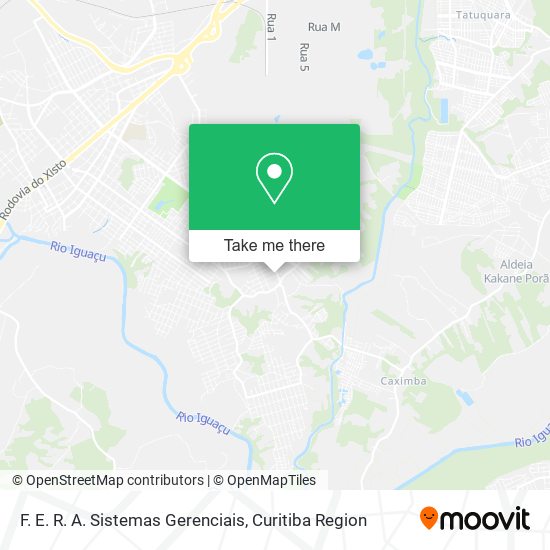 F. E. R. A. Sistemas Gerenciais map