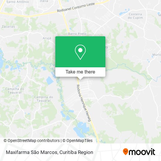 Maxifarma São Marcos map