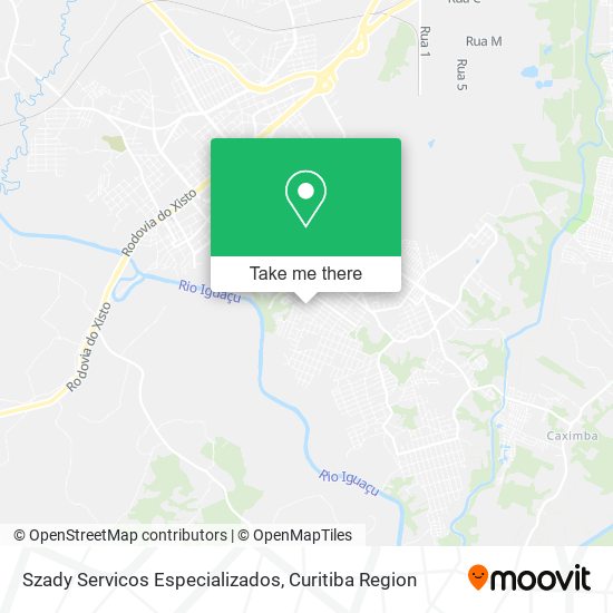 Szady Servicos Especializados map