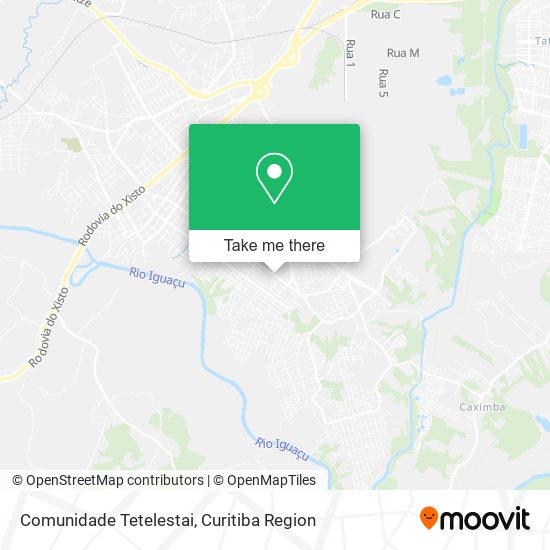Comunidade Tetelestai map