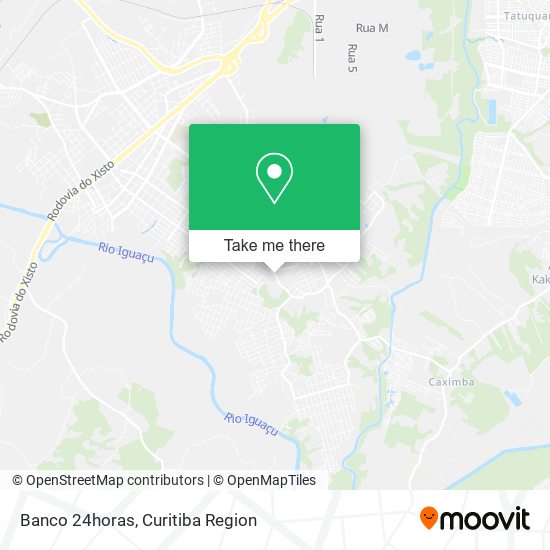 Banco 24horas map