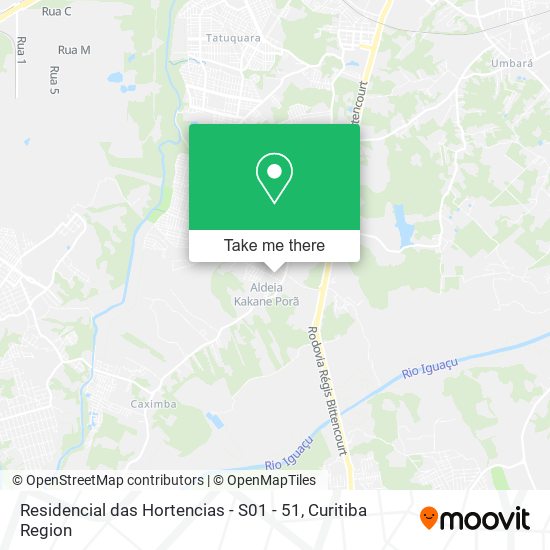 Residencial das Hortencias - S01 - 51 map