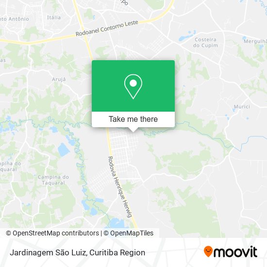Jardinagem São Luiz map