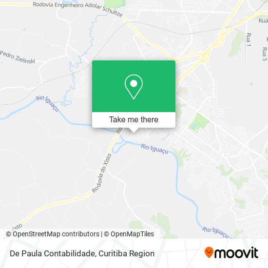 De Paula Contabilidade map