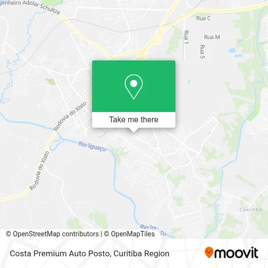Costa Premium Auto Posto map