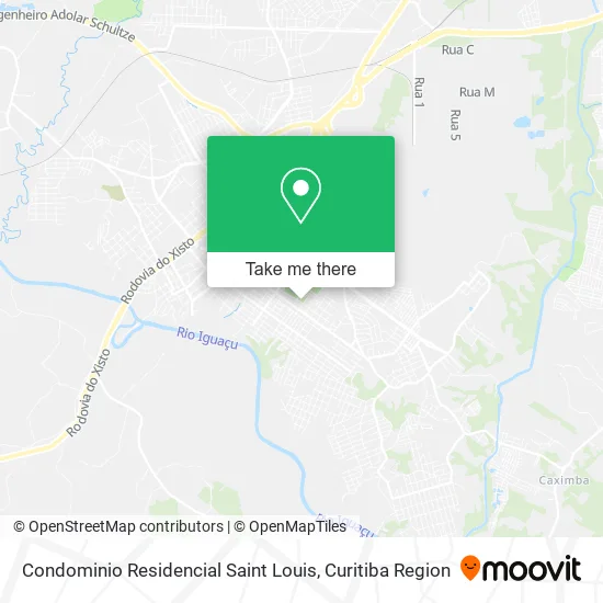 Condominio Residencial Saint Louis map