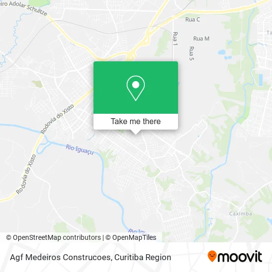 Agf Medeiros Construcoes map