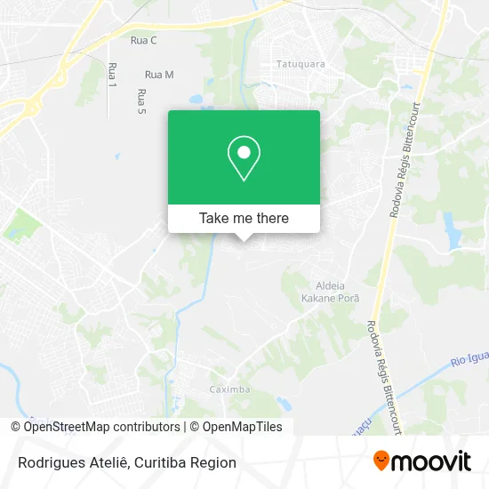 Rodrigues Ateliê map