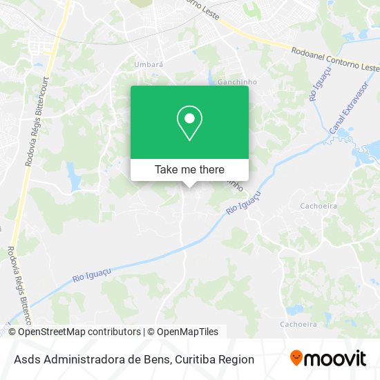 Asds Administradora de Bens map