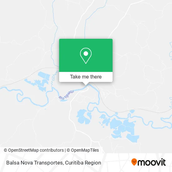 Balsa Nova Transportes map