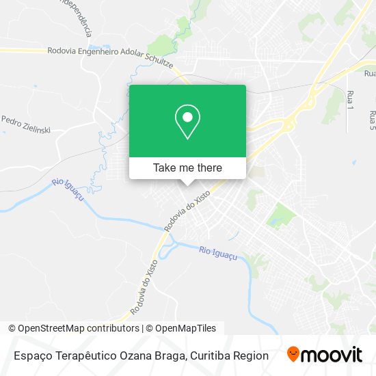 Espaço Terapêutico Ozana Braga map