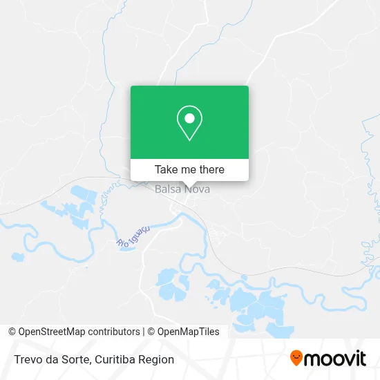 Trevo da Sorte map