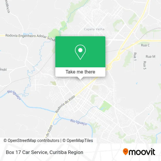 Box 17 Car Service map