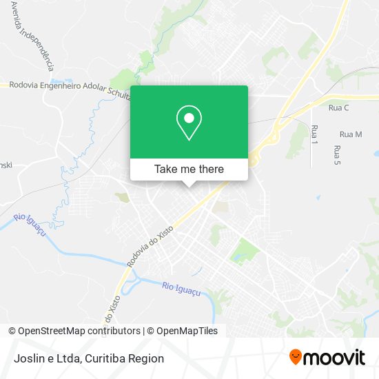 Joslin e Ltda map